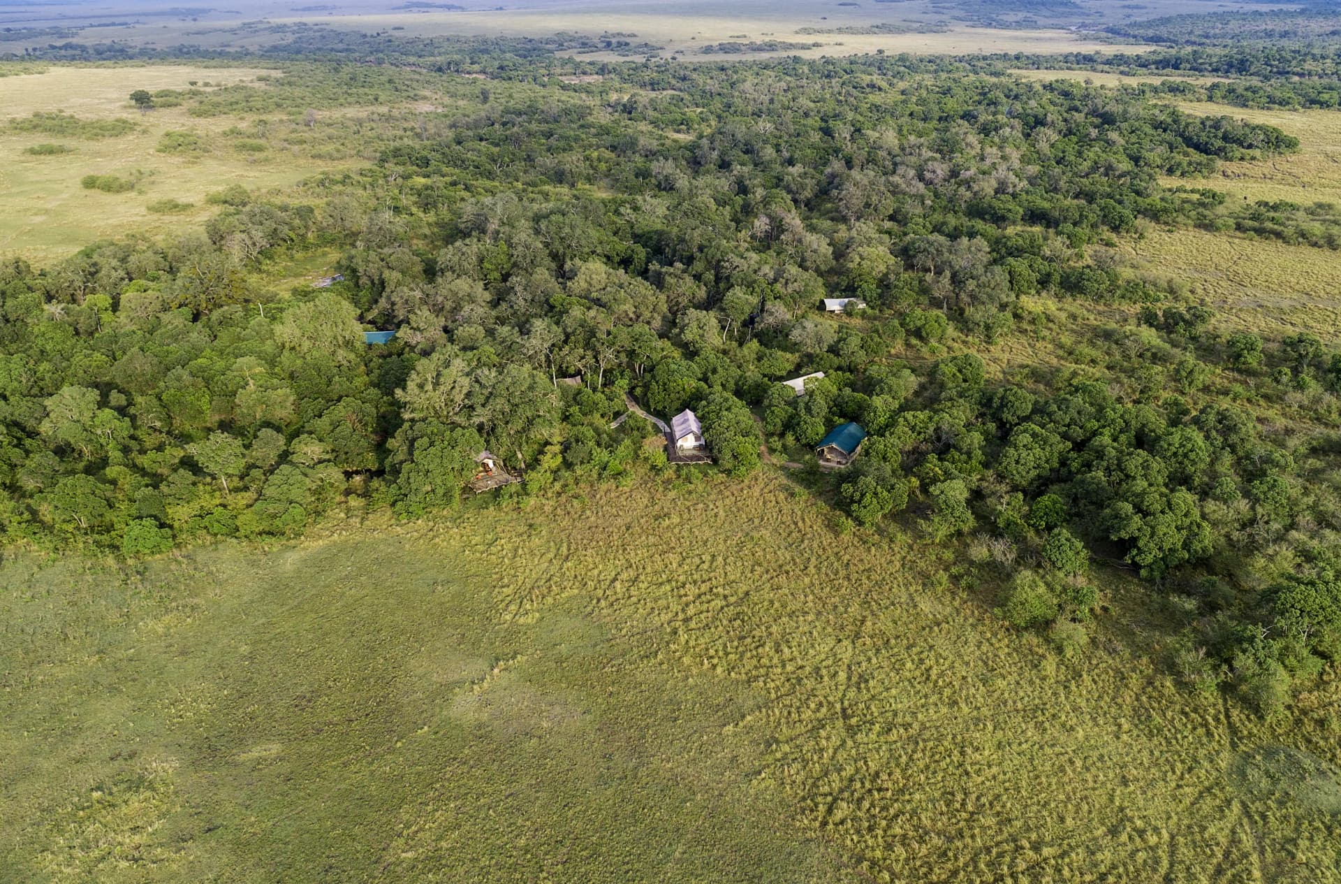 Image of a camp with tents